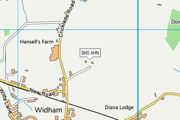 SN5 4HN map - OS VectorMap District (Ordnance Survey) SN5 4HN map - OS VectorMap District (Ordnance Survey)