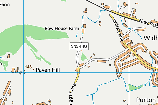 SN5 4HQ map - OS VectorMap District (Ordnance Survey) SN5 4HQ map - OS VectorMap District (Ordnance Survey)