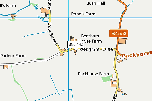 SN5 4HZ map - OS VectorMap District (Ordnance Survey) SN5 4HZ map - OS VectorMap District (Ordnance Survey)