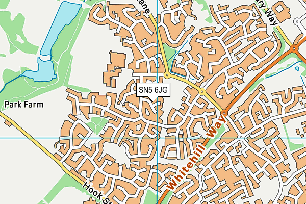 SN5 6JG map - OS VectorMap District (Ordnance Survey) SN5 6JG map - OS VectorMap District (Ordnance Survey)
