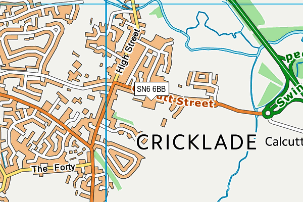 SN6 6BB map - OS VectorMap District (Ordnance Survey) SN6 6BB map - OS VectorMap District (Ordnance Survey)