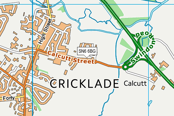 SN6 6BG map - OS VectorMap District (Ordnance Survey) SN6 6BG map - OS VectorMap District (Ordnance Survey)