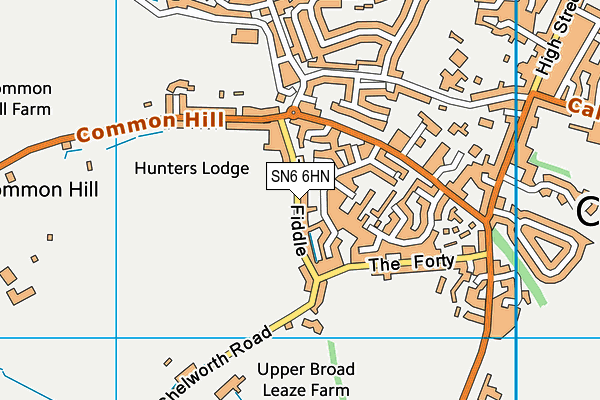 SN6 6HN map - OS VectorMap District (Ordnance Survey) SN6 6HN map - OS VectorMap District (Ordnance Survey)
