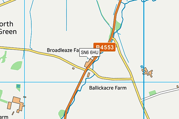 SN6 6HU map - OS VectorMap District (Ordnance Survey) SN6 6HU map - OS VectorMap District (Ordnance Survey)