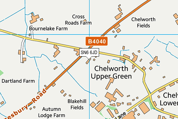 SN6 6JD map - OS VectorMap District (Ordnance Survey) SN6 6JD map - OS VectorMap District (Ordnance Survey)