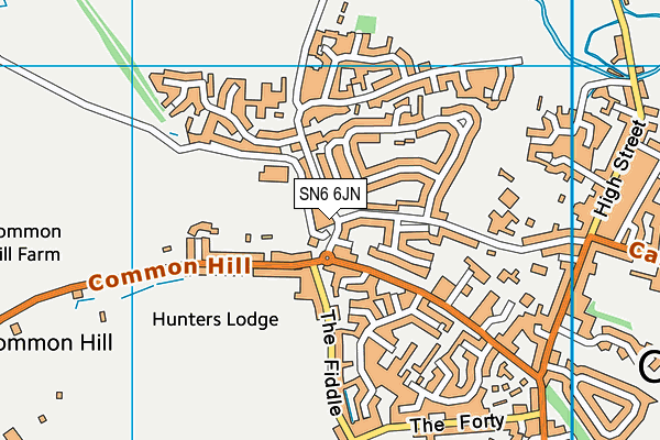SN6 6JN map - OS VectorMap District (Ordnance Survey) SN6 6JN map - OS VectorMap District (Ordnance Survey)