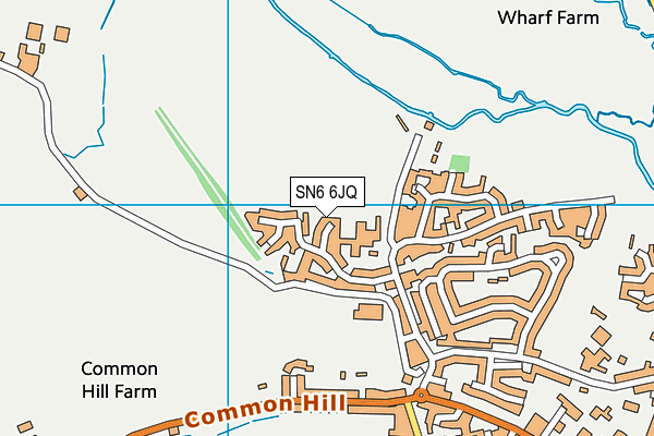 SN6 6JQ map - OS VectorMap District (Ordnance Survey) SN6 6JQ map - OS VectorMap District (Ordnance Survey)