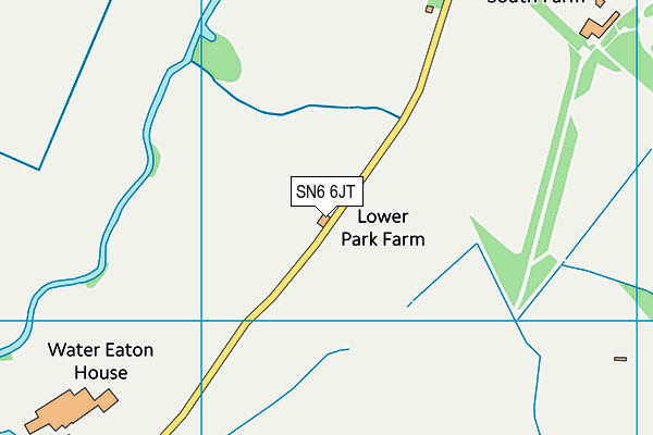 SN6 6JT map - OS VectorMap District (Ordnance Survey) SN6 6JT map - OS VectorMap District (Ordnance Survey)