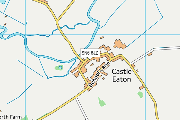 SN6 6JZ map - OS VectorMap District (Ordnance Survey) SN6 6JZ map - OS VectorMap District (Ordnance Survey)