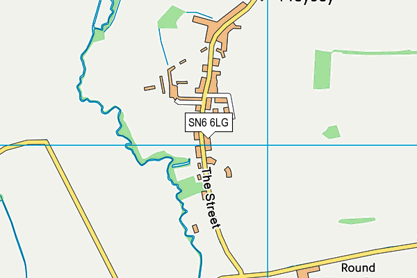 SN6 6LG map - OS VectorMap District (Ordnance Survey) SN6 6LG map - OS VectorMap District (Ordnance Survey)