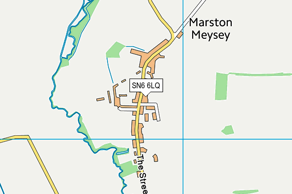 SN6 6LQ map - OS VectorMap District (Ordnance Survey) SN6 6LQ map - OS VectorMap District (Ordnance Survey)