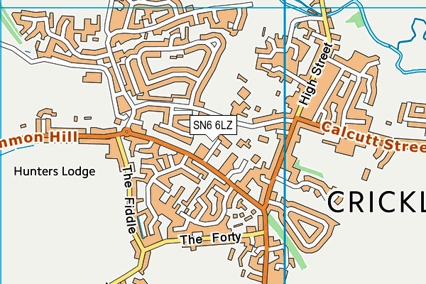 SN6 6LZ map - OS VectorMap District (Ordnance Survey) SN6 6LZ map - OS VectorMap District (Ordnance Survey)
