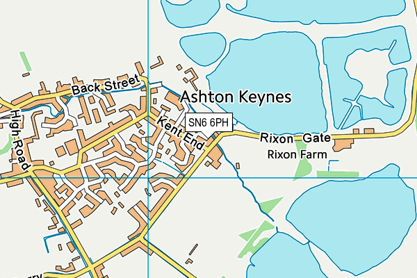 SN6 6PH map - OS VectorMap District (Ordnance Survey) SN6 6PH map - OS VectorMap District (Ordnance Survey)