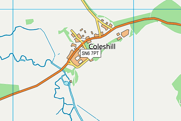 SN6 7PT map - OS VectorMap District (Ordnance Survey)