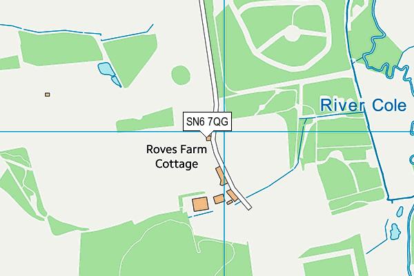 SN6 7QG map - OS VectorMap District (Ordnance Survey) SN6 7QG map - OS VectorMap District (Ordnance Survey)