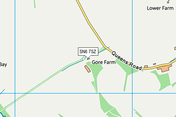 SN6 7SZ map - OS VectorMap District (Ordnance Survey)