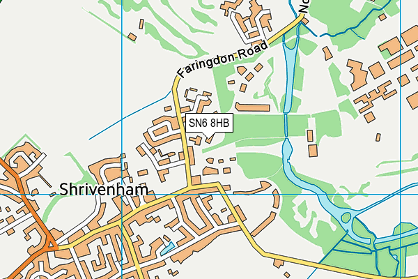 SN6 8HB map - OS VectorMap District (Ordnance Survey) SN6 8HB map - OS VectorMap District (Ordnance Survey)