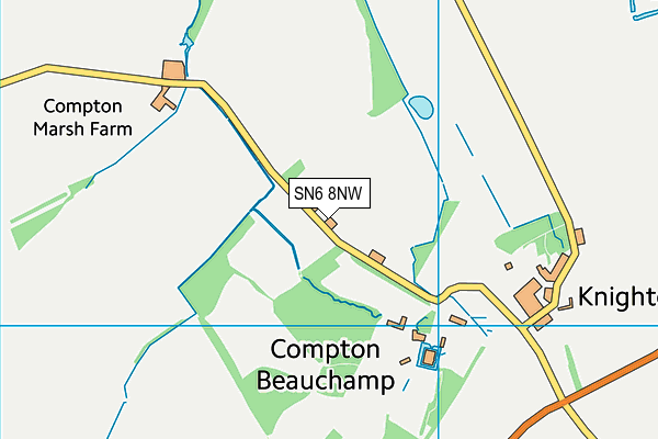 SN6 8NW map - OS VectorMap District (Ordnance Survey)