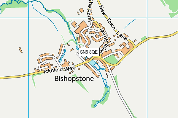 SN6 8QE map - OS VectorMap District (Ordnance Survey) SN6 8QE map - OS VectorMap District (Ordnance Survey)