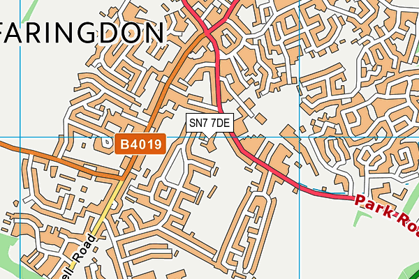 SN7 7DE map - OS VectorMap District (Ordnance Survey) SN7 7DE map - OS VectorMap District (Ordnance Survey)