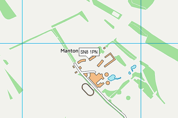 SN8 1PN map - OS VectorMap District (Ordnance Survey) SN8 1PN map - OS VectorMap District (Ordnance Survey)