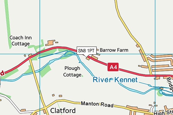 SN8 1PT map - OS VectorMap District (Ordnance Survey) SN8 1PT map - OS VectorMap District (Ordnance Survey)
