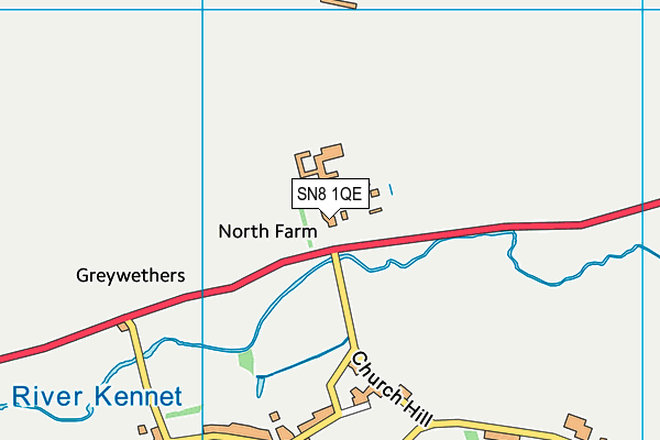 SN8 1QE map - OS VectorMap District (Ordnance Survey) SN8 1QE map - OS VectorMap District (Ordnance Survey)