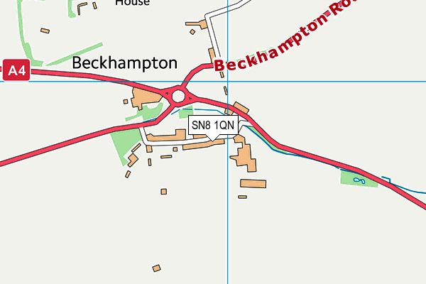 SN8 1QN map - OS VectorMap District (Ordnance Survey) SN8 1QN map - OS VectorMap District (Ordnance Survey)