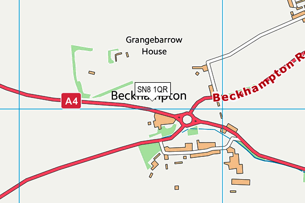 SN8 1QR map - OS VectorMap District (Ordnance Survey) SN8 1QR map - OS VectorMap District (Ordnance Survey)