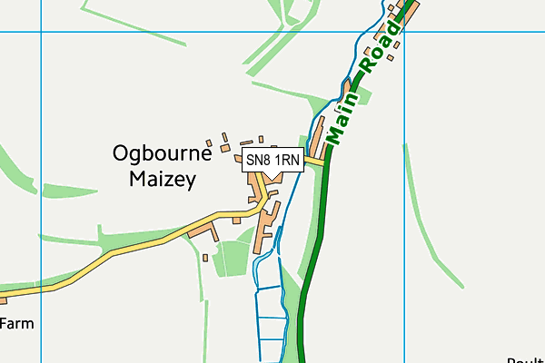SN8 1RN map - OS VectorMap District (Ordnance Survey) SN8 1RN map - OS VectorMap District (Ordnance Survey)