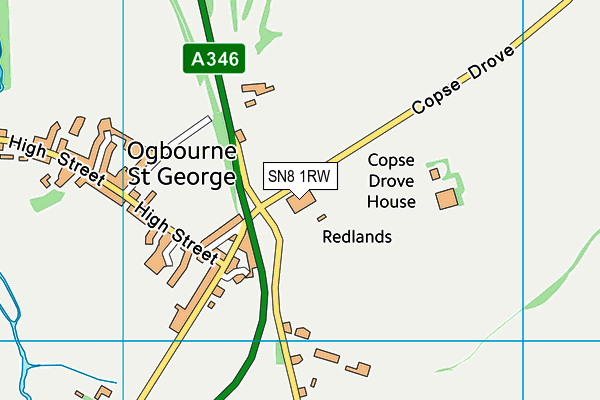 SN8 1RW map - OS VectorMap District (Ordnance Survey) SN8 1RW map - OS VectorMap District (Ordnance Survey)