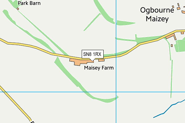 SN8 1RX map - OS VectorMap District (Ordnance Survey) SN8 1RX map - OS VectorMap District (Ordnance Survey)
