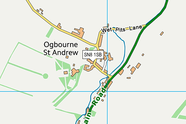 SN8 1SB map - OS VectorMap District (Ordnance Survey) SN8 1SB map - OS VectorMap District (Ordnance Survey)