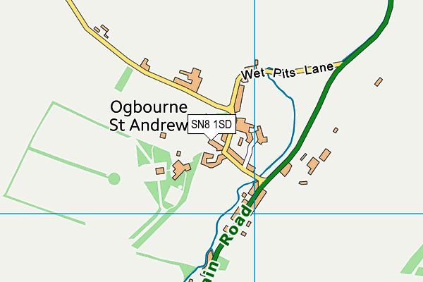 SN8 1SD map - OS VectorMap District (Ordnance Survey) SN8 1SD map - OS VectorMap District (Ordnance Survey)