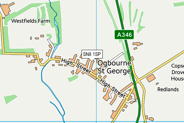 SN8 1SP map - OS VectorMap District (Ordnance Survey) SN8 1SP map - OS VectorMap District (Ordnance Survey)