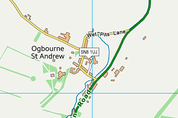 SN8 1UJ map - OS VectorMap District (Ordnance Survey) SN8 1UJ map - OS VectorMap District (Ordnance Survey)