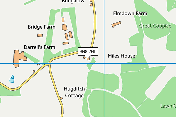 SN8 2HL map - OS VectorMap District (Ordnance Survey) SN8 2HL map - OS VectorMap District (Ordnance Survey)