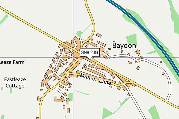 SN8 2JG map - OS VectorMap District (Ordnance Survey) SN8 2JG map - OS VectorMap District (Ordnance Survey)
