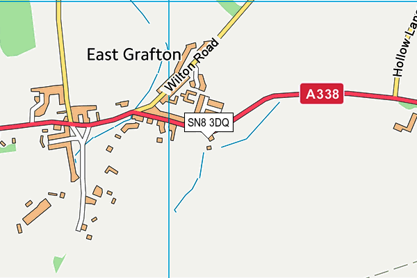 SN8 3DQ map - OS VectorMap District (Ordnance Survey) SN8 3DQ map - OS VectorMap District (Ordnance Survey)