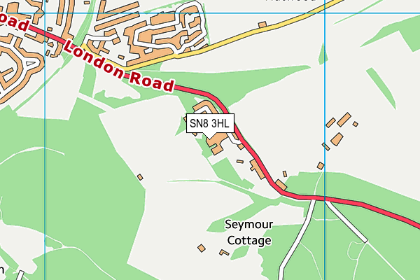 SN8 3HL map - OS VectorMap District (Ordnance Survey) SN8 3HL map - OS VectorMap District (Ordnance Survey)