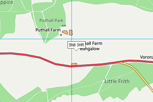 SN8 3HR map - OS VectorMap District (Ordnance Survey) SN8 3HR map - OS VectorMap District (Ordnance Survey)