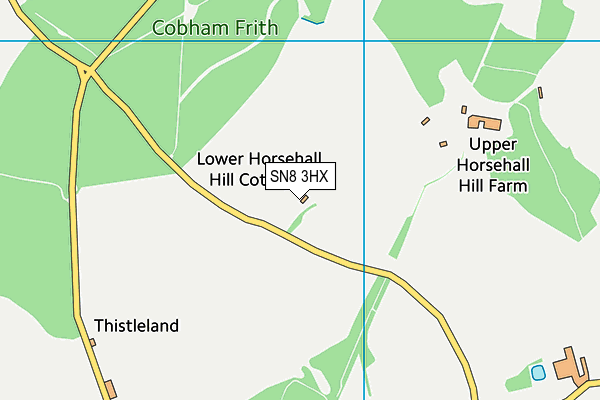 SN8 3HX map - OS VectorMap District (Ordnance Survey) SN8 3HX map - OS VectorMap District (Ordnance Survey)