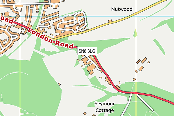 SN8 3LG map - OS VectorMap District (Ordnance Survey) SN8 3LG map - OS VectorMap District (Ordnance Survey)