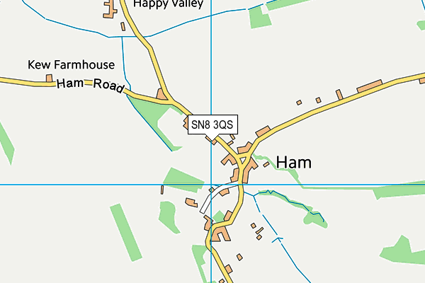 SN8 3QS map - OS VectorMap District (Ordnance Survey) SN8 3QS map - OS VectorMap District (Ordnance Survey)