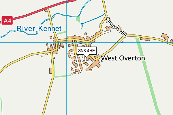 SN8 4HE map - OS VectorMap District (Ordnance Survey) SN8 4HE map - OS VectorMap District (Ordnance Survey)
