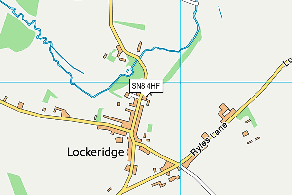 SN8 4HF map - OS VectorMap District (Ordnance Survey) SN8 4HF map - OS VectorMap District (Ordnance Survey)