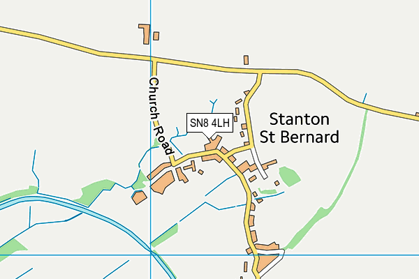 SN8 4LH map - OS VectorMap District (Ordnance Survey) SN8 4LH map - OS VectorMap District (Ordnance Survey)