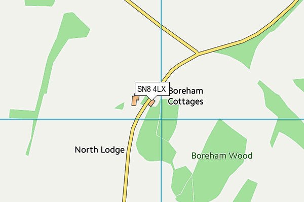 SN8 4LX map - OS VectorMap District (Ordnance Survey) SN8 4LX map - OS VectorMap District (Ordnance Survey)