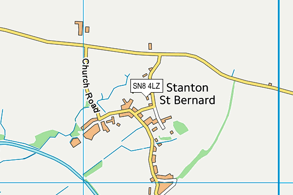 SN8 4LZ map - OS VectorMap District (Ordnance Survey) SN8 4LZ map - OS VectorMap District (Ordnance Survey)