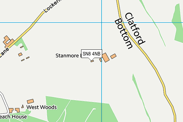 SN8 4NB map - OS VectorMap District (Ordnance Survey) SN8 4NB map - OS VectorMap District (Ordnance Survey)